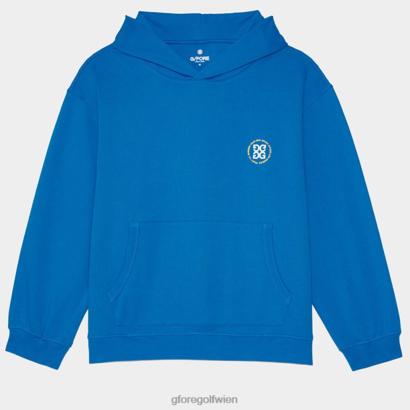 Kleidung bei G/FORE unisex Übergroßer Kapuzenpullover aus French Terry Rennfahrer T2DN821